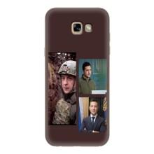 Чехол для Samsung Galaxy A7 2017 / A720 / A720F (AlphaPrint - с принтом Зеленского) – Президент