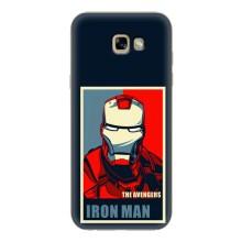 Чехол Супергерой Железный человек на Samsung Galaxy A7 2017 / A720 / A720F – Art Iron man