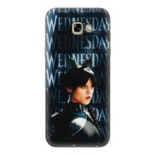 Чехлы Венсдей на Samsung Galaxy A7 2017 / A720 / A720F Уэнсдей (AlphaPrint) (Уэнздей кошка)