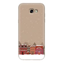 Новогодние, Праздничные Чехлы для Samsung Galaxy A7 2017 / A720 / A720F - 2024 год (Зимний город)