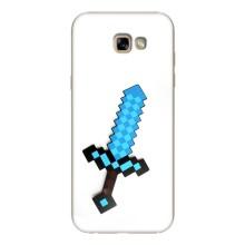 Чохли для Samsung Galaxy A7 2017 / A720 / A720F (Персонажі МайнКрафт) (Меч)