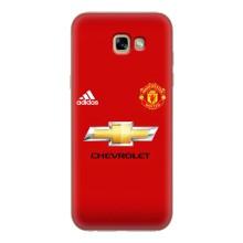 Силіконові Чохли з принтом Футбол на Samsung Galaxy A7 2017 / A720 / A720F – Man United