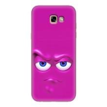 Силиконовые Чехлы (смешные стикеры) для Samsung Galaxy A7 2017 / A720 / A720F – Хитрая мордочка