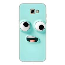 Силиконовые Чехлы (смешные стикеры) для Samsung Galaxy A7 2017 / A720 / A720F – мордочка