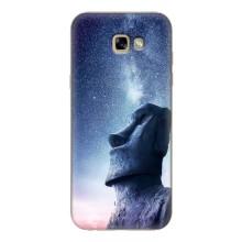 Силиконовые Чехлы (смешные стикеры) для Samsung Galaxy A7 2017 / A720 / A720F – Статуя