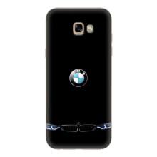 Силиконовый бампер с картинкой машины на Samsung Galaxy A7 2017 / A720 / A720F – Черный BMW