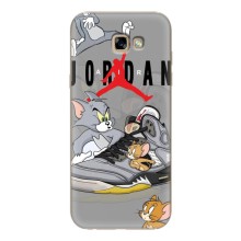 Силиконовый Чехол Nike Air Jordan на Гелекси А7 2017 – Air Jordan