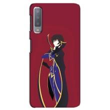 Чехлы Персонажи Аниме Наруто для Samsung Galaxy A7-2018, A750 (AlphaPrint) – Лелуш Ламперуж