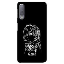 Чехлы Персонажи Аниме Наруто для Samsung Galaxy A7-2018, A750 (AlphaPrint) – Re: Zero