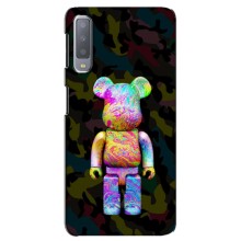 Чехлы для Samsung Galaxy A7-2018, A750 - Bearbrick Louis Vuitton (PREMIUMPrint) (Яркий Bearbrick)