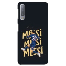 Чохли для Samsung Galaxy A7-2018, A750 (Leo чемпіон) (AlphaPrint) (Messi ПСЖ)