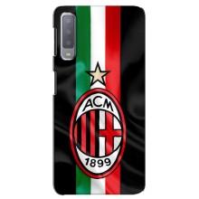 Чехлы для Samsung Galaxy A7-2018, A750 (VPrint) - Футбольные клубы (ФК Милан)