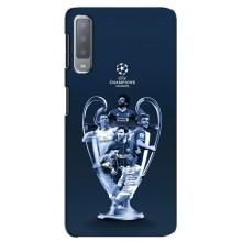 Чехлы для Samsung Galaxy A7-2018, A750 (VPrint) - Футбольные клубы (Кубок ЛЧ)