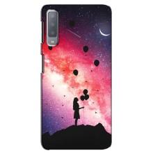 Чехлы для любимой на Самсунг А7-2018, А750 (VPrint) (С шариками)