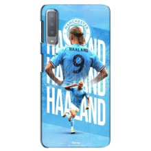Чехлы с принтом для Samsung Galaxy A7-2018, A750 Футболист (Erling Haaland)