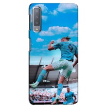 Чехлы с принтом для Samsung Galaxy A7-2018, A750 Футболист – Эрлинг Холанд