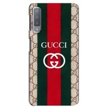 Чехлы ГУЧЧИ для Самсунг А7-2018, А750 (AlphaPrint) (Gucci дизайн)