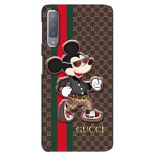 Чехлы ГУЧЧИ для Самсунг А7-2018, А750 (AlphaPrint) (Маус Гуччи)