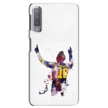 Чохли Мессі для Samsung Galaxy A7-2018, A750 (AlphaPrint) (Messi Barca)