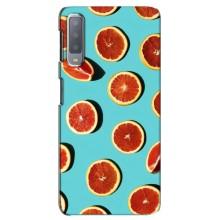 Чохли з фруктами для Samsung Galaxy A7-2018, A750 (VPrint) (Грейпфрут)