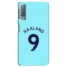 Чехлы с футболистом Ерлинг Холанд для Samsung Galaxy A7-2018, A750 (AlphaPrint) (Ерлинг Холанд 9)