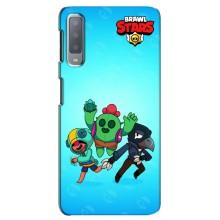 Чехлы Brawl Stars для Samsung Galaxy A7-2018, A750 (AlphaPrint)