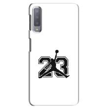 Чехлы для Samsung Galaxy A7-2018, A750 - с картинкой JORDAN (AlphaPrint) (Jordan 23)