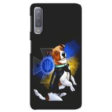 Чехлы с картинкой собаки Патрон для Samsung Galaxy A7-2018, A750 (AlphaPrint) (Патрон собачка)