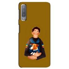 Чехлы с картинкой собаки Патрон для Samsung Galaxy A7-2018, A750 (AlphaPrint) (ЗСУ Патрон)