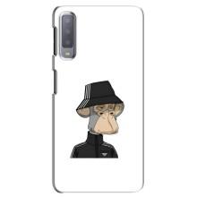 Чехлы с Обезьянами NFT для Samsung Galaxy A7-2018, A750 (AlphaPrint) (обезьяна NFT Adidas)