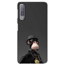 Чехлы с Обезьянами NFT для Samsung Galaxy A7-2018, A750 (AlphaPrint) (Обезьяна NFT)