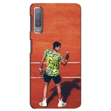 Чехлы с принтом Спортивная тематика для Samsung Galaxy A7-2018, A750 (Алькарас Теннисист)