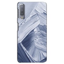 Чехлы со смыслом для Samsung Galaxy A7-2018, A750 (Краски мазки)