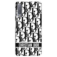 Чехол (Dior, Prada, YSL, Chanel) для Samsung Galaxy A7-2018, A750 (Christian Dior)