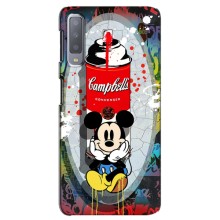 Чехол Disney Mouse Samsung Galaxy A7-2018, A750 (PREMIUMPrint) – Американский Маус