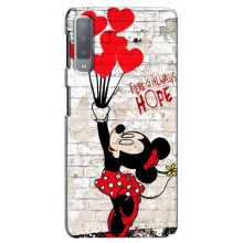 Чехол Disney Mouse Samsung Galaxy A7-2018, A750 (PREMIUMPrint) – Heart Minni