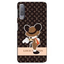 Чехол Disney Mouse Samsung Galaxy A7-2018, A750 (PREMIUMPrint) (Микки Джексон)