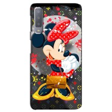 Чохол Disney Mouse Samsung Galaxy A7-2018, A750 (PREMIUMPrint) – Minni з бантіком