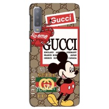 Чехол Disney Mouse Samsung Galaxy A7-2018, A750 (PREMIUMPrint) – Стильный Микки