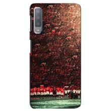 Чехол Манчестер Юнайтед для Самсунг А7-2018, А750 (AlphaPrint) (фанаты Манчестер Юнайтед)