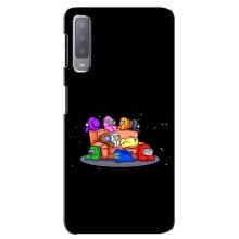 Чехол Амонг Ас для Samsung Galaxy A7-2018, A750 (AlphaPrint) (Амонг-ас)