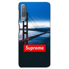 Чехол для Samsung Galaxy A7-2018, A750 с картинкой Supreme (AlphaPrint)
