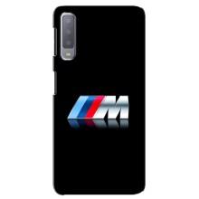 Чехол для Самсунг А7-2018, А750 - с принтом БМВ (AlphaPrint) (AMG)