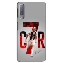 Чехол Криштиану Роналду для Samsung Galaxy A7-2018, A750 (AlphaPrint) (C7R)