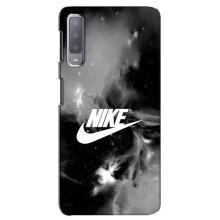 Чехол для Samsung Galaxy A7-2018, A750 - с принтом Найк (AlphaPrint) (Лого Найк)