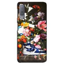 Чехол для Samsung Galaxy A7-2018, A750 - с принтом Найк (AlphaPrint) (Стиль Найк)