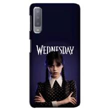 Чехлы Венсдей на Samsung Galaxy A7-2018, A750 Уэнсдей (AlphaPrint) (Wednesday)