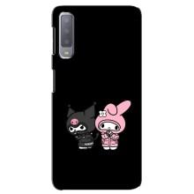 Чехол с кроликом Куроми на Samsung Galaxy A7-2018, A750 – Куроми и Мелоди