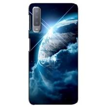 Космические Чехлы для Самсунг А7-2018, А750 (VPrint) (Земля с космоса)