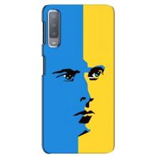 Украинские Чехлы для Samsung Galaxy A7-2018, A750 с картинкой УПА (AlphaPrint) (Степан Бандера)